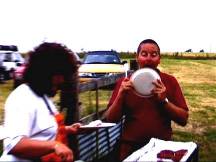 All right don't give me a sausage I'll eat the plate